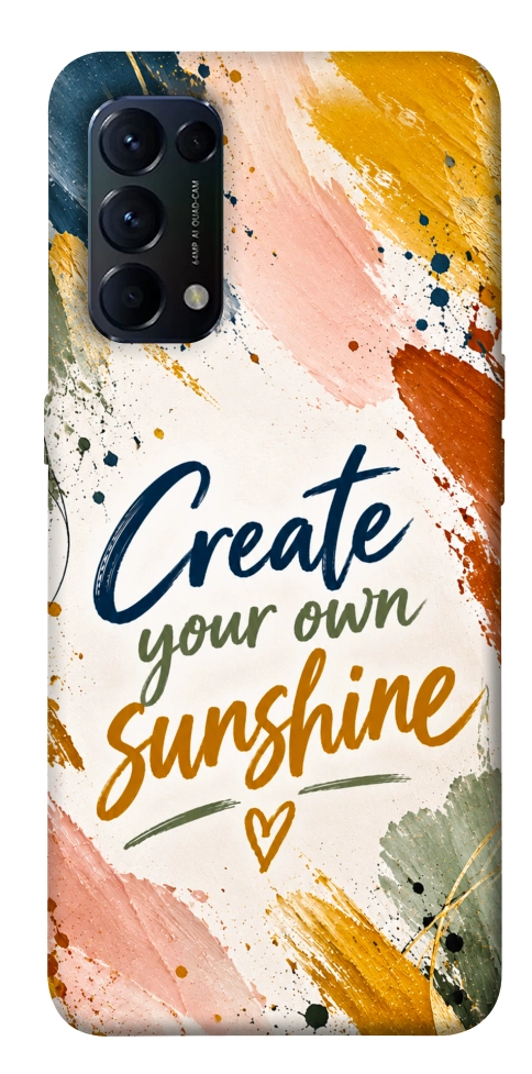 Чехол Create sunshine для Oppo Reno 5 4G
