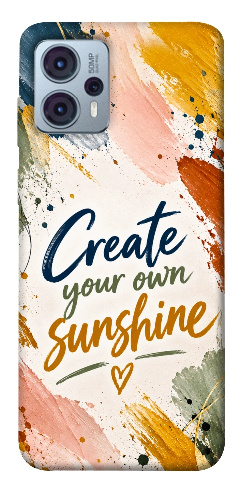 Чехол Create sunshine для Motorola Moto G23