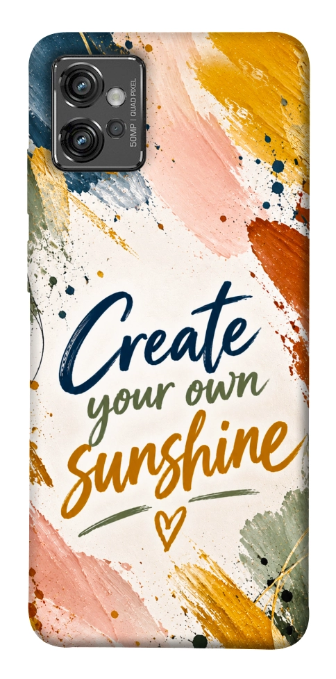 Чехол Create sunshine для Motorola Moto G32