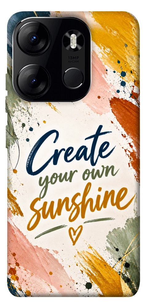 Чохол Create sunshine для Tecno Spark Go 2023