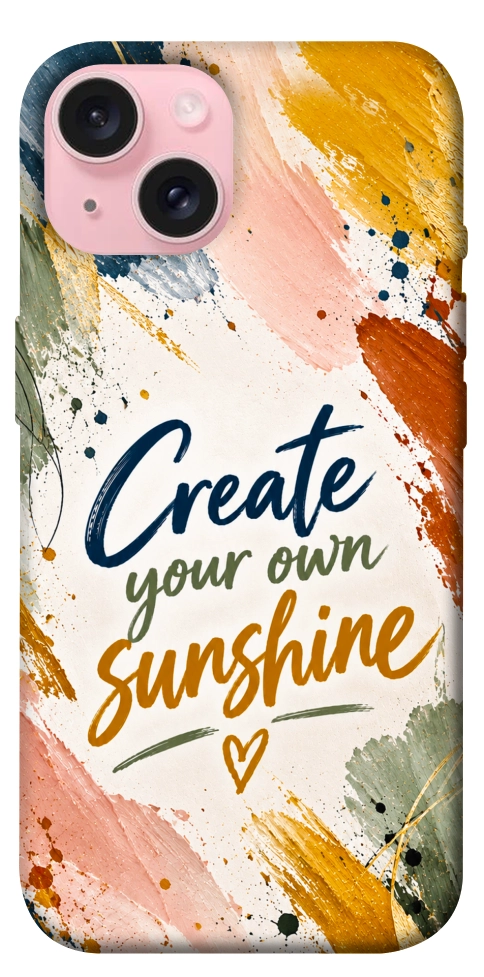 Чехол Create sunshine для iPhone 15