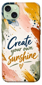 Чехол Create sunshine для iPhone 15 Plus