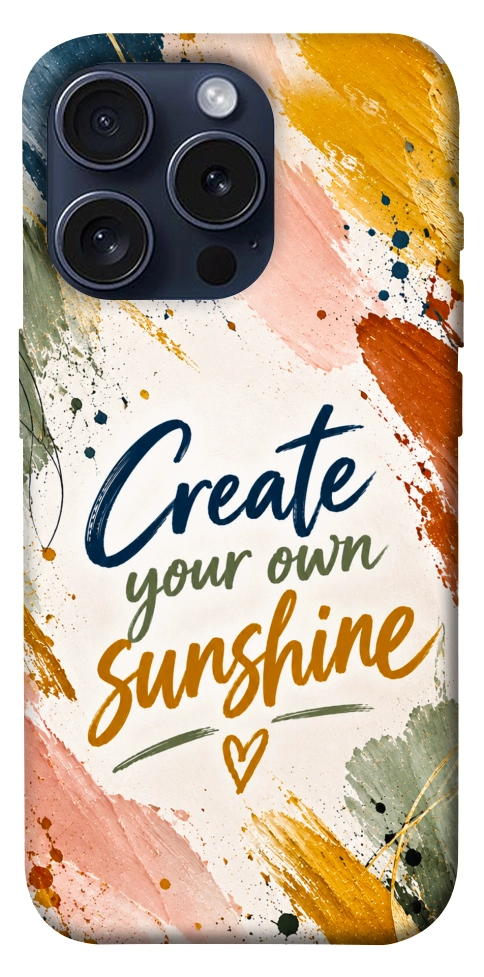 Чохол Create sunshine для iPhone 15 Pro