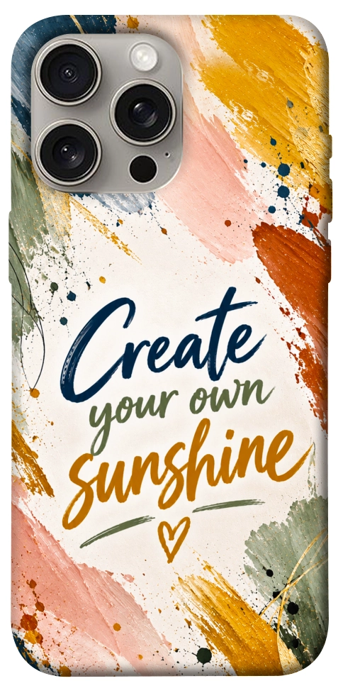 Чехол Create sunshine для iPhone 15 Pro Max
