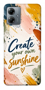 Чехол Create sunshine для Motorola Moto G14