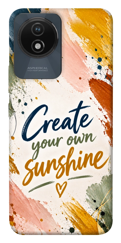 Чехол Create sunshine для Vivo Y02