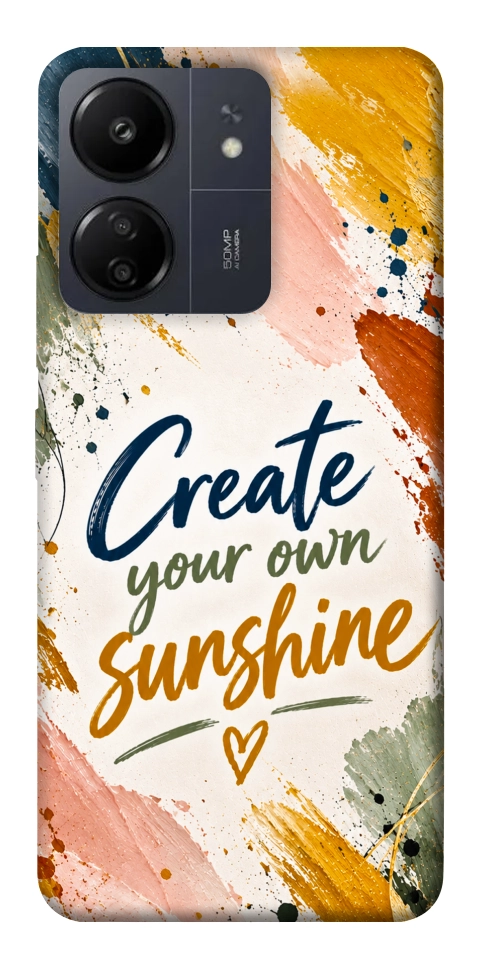 Чехол Create sunshine для Xiaomi Redmi 13C