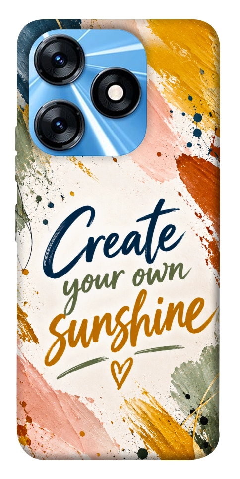 Чехол Create sunshine для TECNO Spark 10