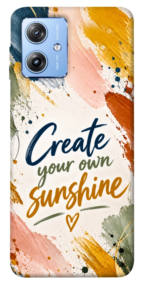 Чехол Create sunshine для Motorola Moto G84