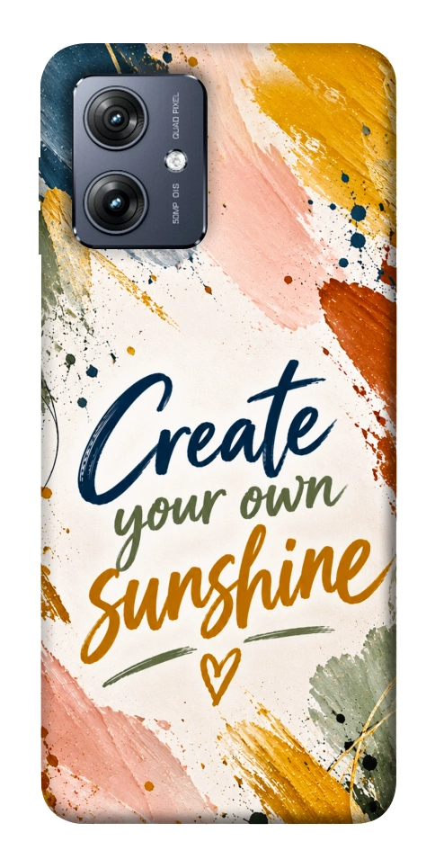 Чехол Create sunshine для Motorola Moto G54
