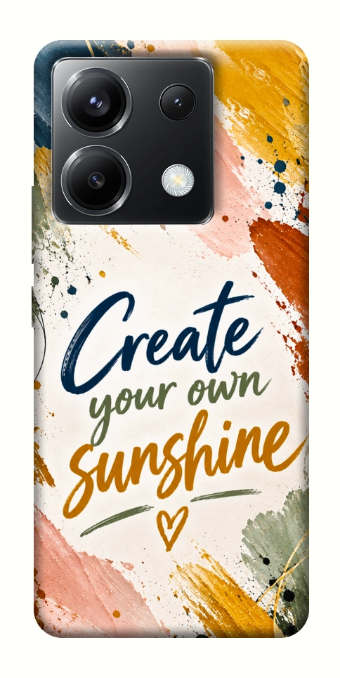 Чехол Create sunshine для Xiaomi Poco X6