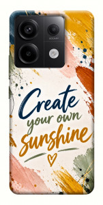 Чехол Create sunshine для Xiaomi Redmi Note 13 Pro 4G