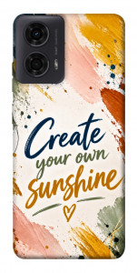 Чехол Create sunshine для Motorola Moto G24