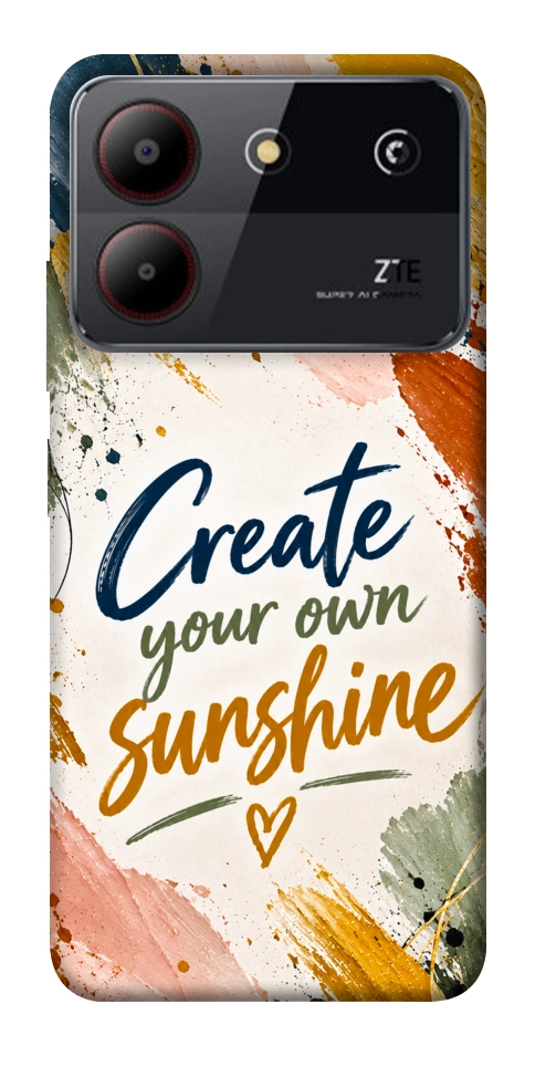 Чехол Create sunshine для ZTE Blade A54 4G