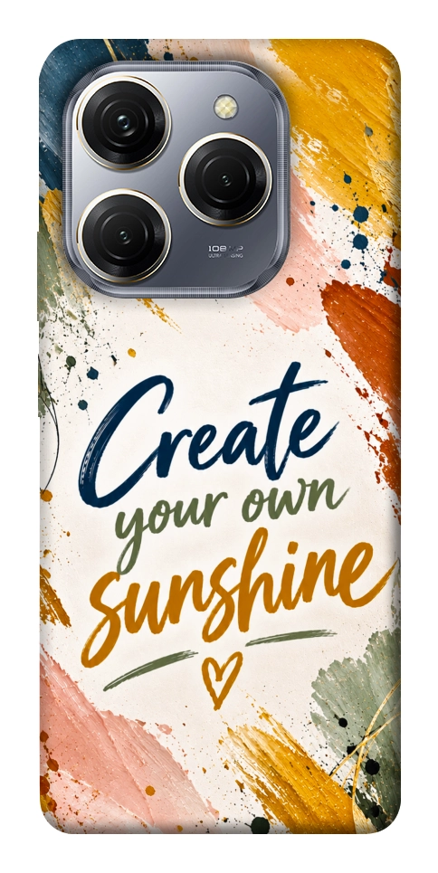 Чохол Create sunshine для TECNO Spark 20 Pro