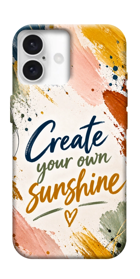 Чохол Create sunshine для iPhone 16
