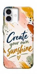 Чохол Create sunshine для iPhone 16 Plus