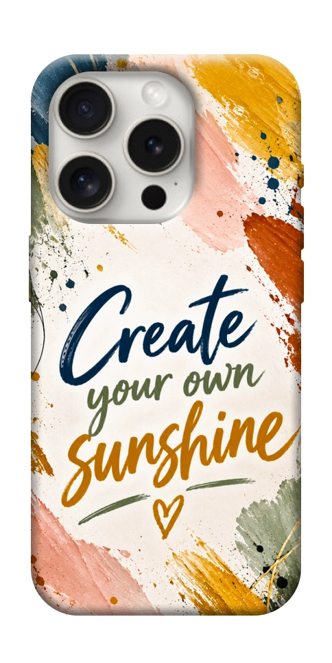 Чохол Create sunshine для iPhone 16 Pro Max