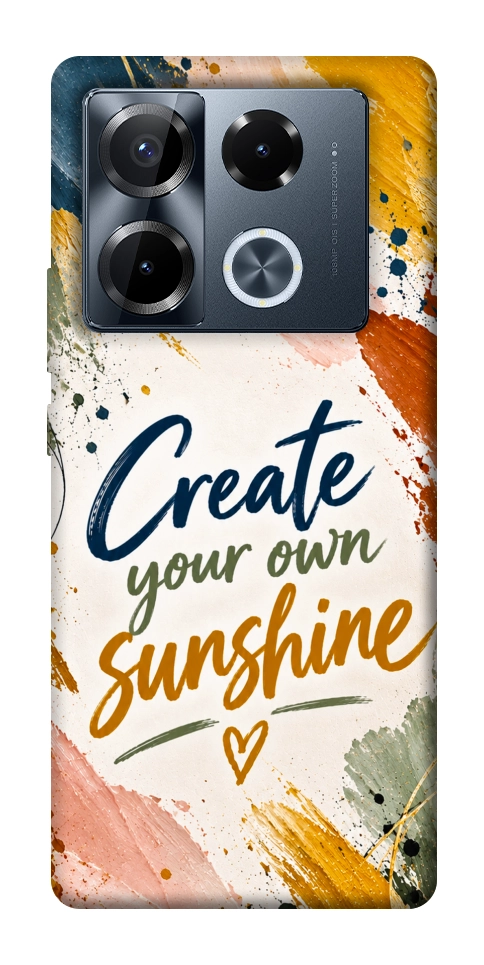 Чехол Create sunshine для Infinix Note 40 Pro 4G