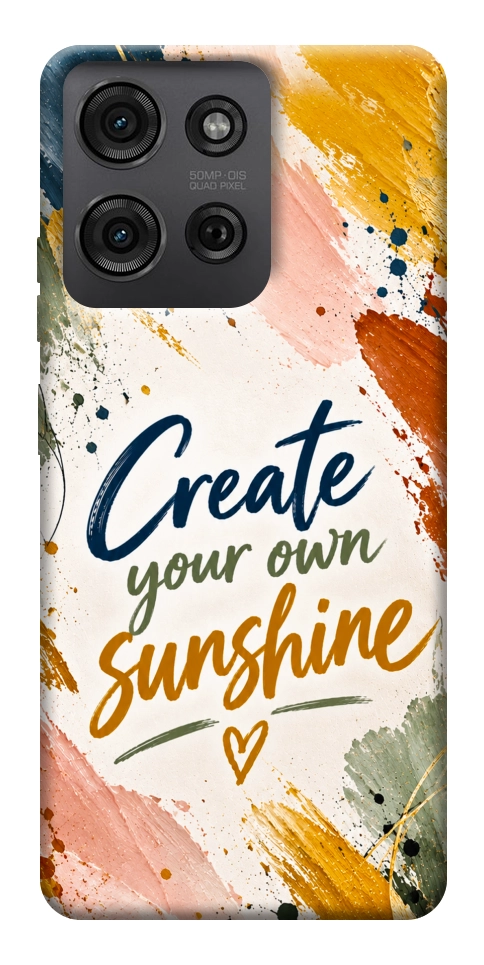 Чехол Create sunshine для Motorola Moto G75 5G