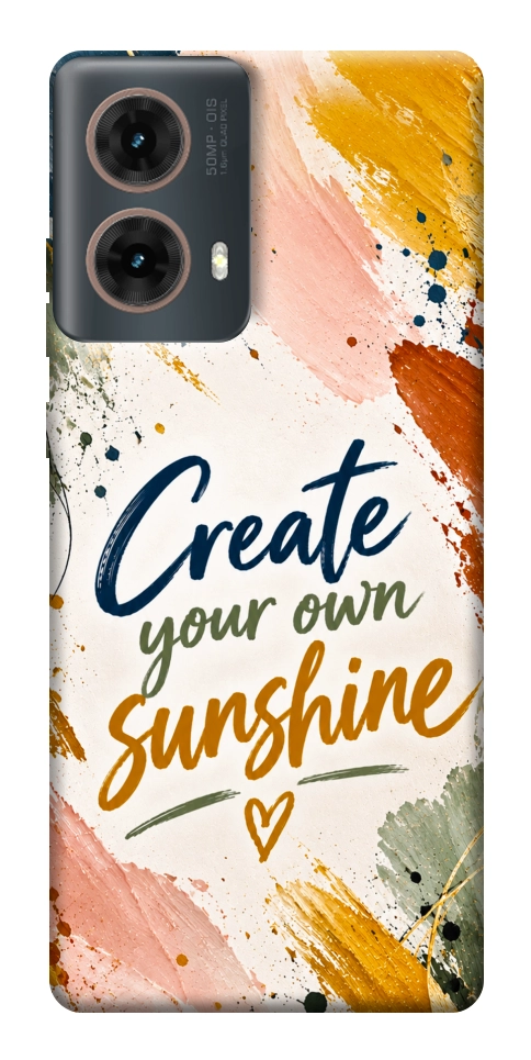 Чехол Create sunshine для Motorola Moto G85
