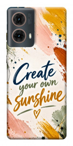 Чохол Create sunshine для Motorola Moto G85