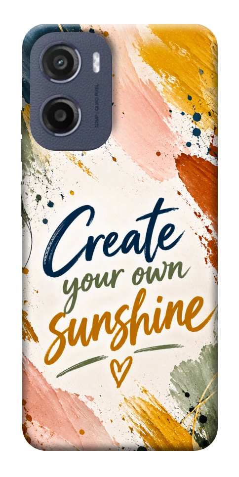 Чохол Create sunshine для Motorola Moto G05