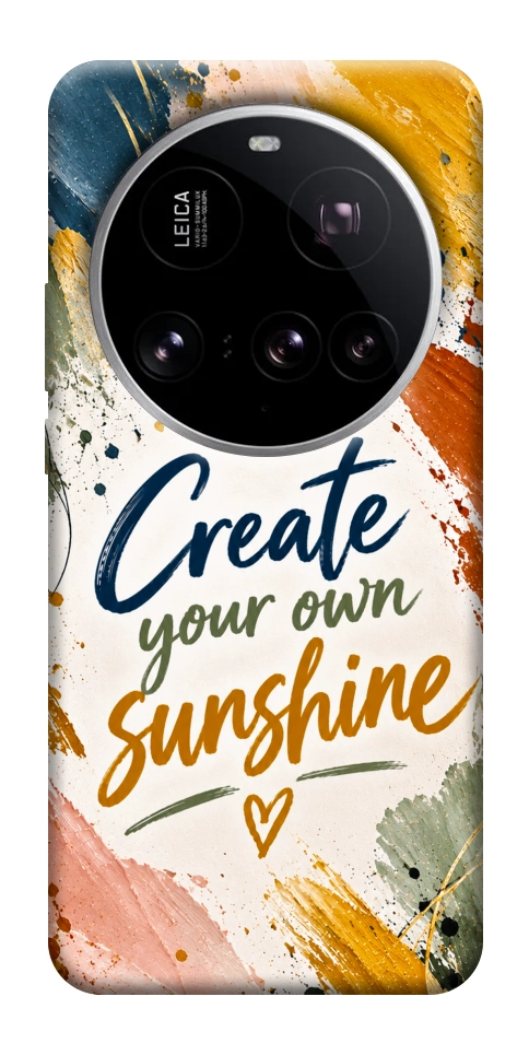 Чехол Create sunshine для Xiaomi 15 Ultra