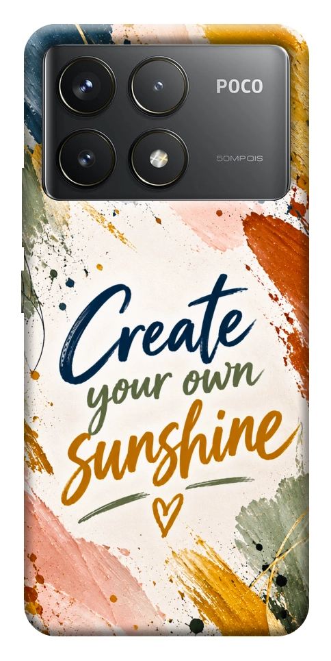 Чехол Create sunshine для Xiaomi Poco F6 Pro