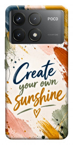 Чехол Create sunshine для Xiaomi Poco F6 Pro