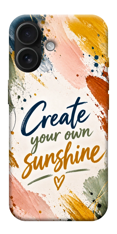Чехол Create sunshine для iPhone 17