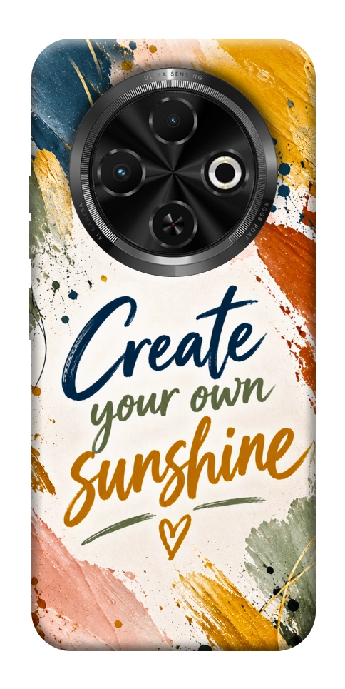 Чехол Create sunshine для TECNO Spark 30C (KL5n)