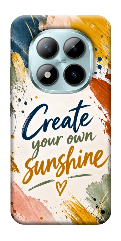Чехол Create sunshine для Xiaomi Redmi Note 15 Pro 5G