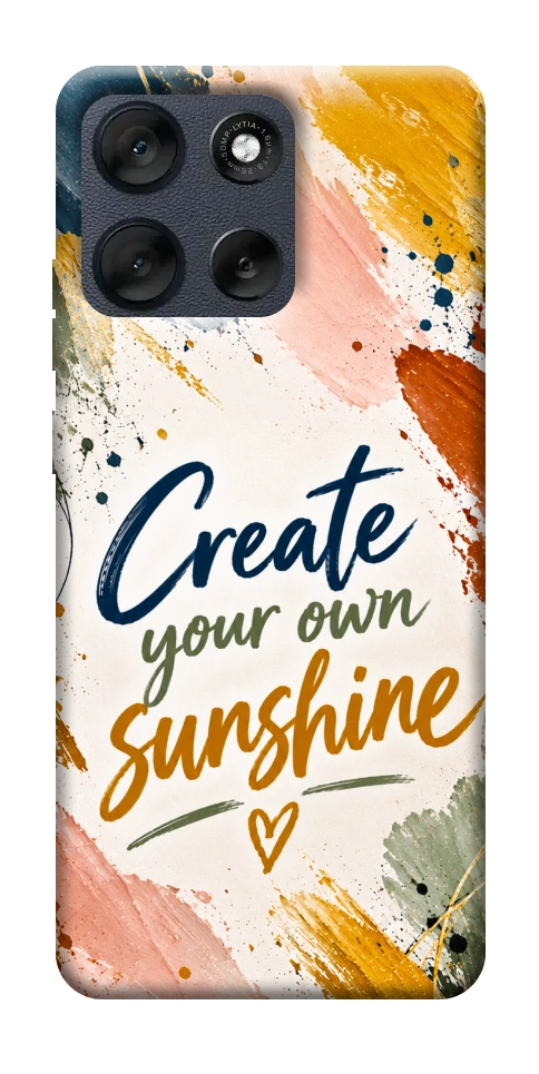 Чохол Create sunshine для Motorola Moto G56 5G