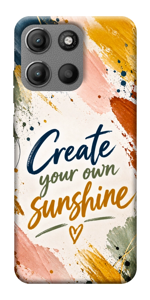 Чехол Create sunshine для Motorola Moto G15 Power