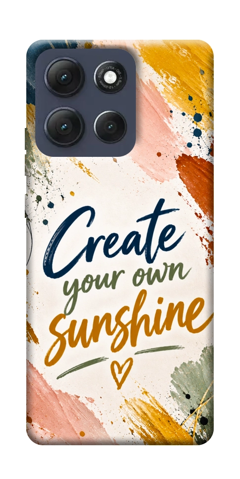 Чохол Create sunshine для Motorola Moto G86 Power