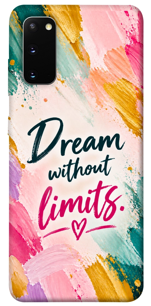 Чехол Dream without limits для Galaxy S20 (2020)