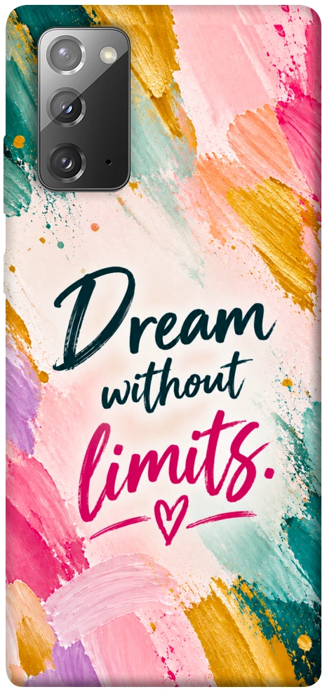 Чохол Dream without limits для Galaxy Note 20