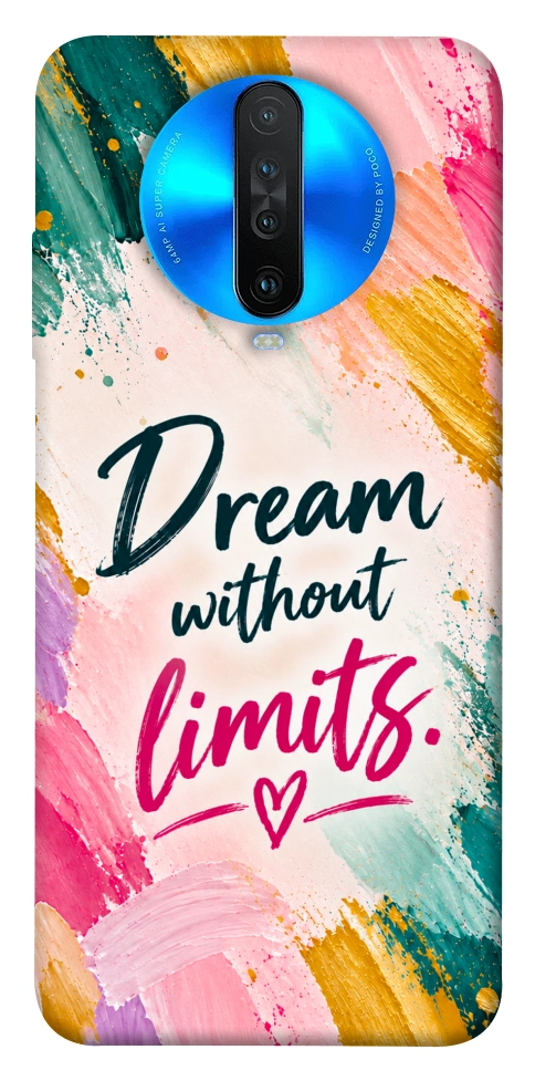 Чохол Dream without limits для Xiaomi Redmi K30