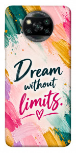 Чехол Dream without limits для Xiaomi Poco X3 Pro