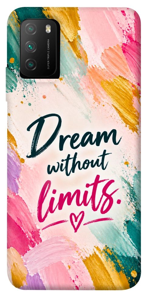 Чехол Dream without limits для Xiaomi Poco M3