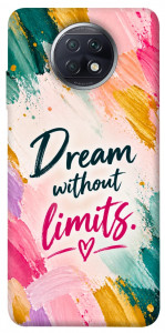 Чехол Dream without limits для Xiaomi Redmi Note 9 5G