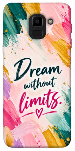 Чохол Dream without limits для Galaxy J6 (2018)