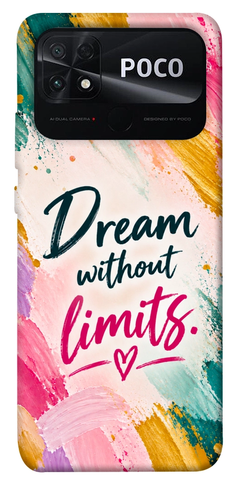 Чехол Dream without limits для Xiaomi Poco C40