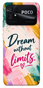 Чехол Dream without limits для Xiaomi Poco C40