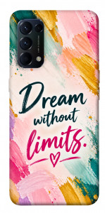 Чохол Dream without limits для Oppo Reno 5 4G
