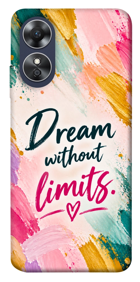 Чехол Dream without limits для Oppo A17