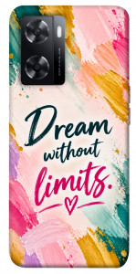 Чехол Dream without limits для Oppo A77s