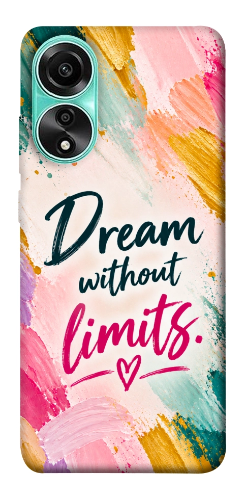 Чехол Dream without limits для Oppo A78 4G