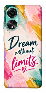 Чехол Dream without limits для Oppo A78 4G